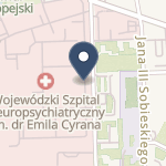 Wojewódzki Szpital Neuropsychiatryczny im. Dr Emila Cyrana w Lublińcu na mapie