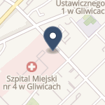 Szpital Miejski w Gliwicach na mapie