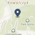 Uzdrowisko Szczawnica na mapie