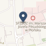 SPZZOZ im. Marszałka Józefa Piłsudskiego w Płońsku na mapie