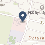 Szpital Powiatowy w Rykach na mapie