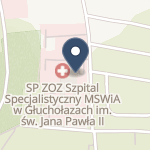 SPZOZ Szpital Specjalistyczny Ministerstwa Spraw Wewnętrznych i Administracji w Głuchołazach na mapie