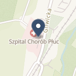 Szpital Chorób Płuc w Orzeszu na mapie