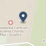 Mazowieckie Centrum Leczenia Chorób Płuc i Gruźlicy na mapie