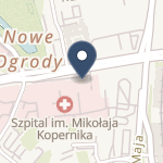 Szpital im. Mikołaja Kopernika na mapie