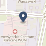 Uniwersyteckie Centrum Kliniczne Warszawskiego Uniwersytetu Medycznego na mapie