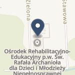 Ośrodek Rehabilitacyjny pod Wezwaniem Świętego Rafała Archanioła w Rusinowicach na mapie
